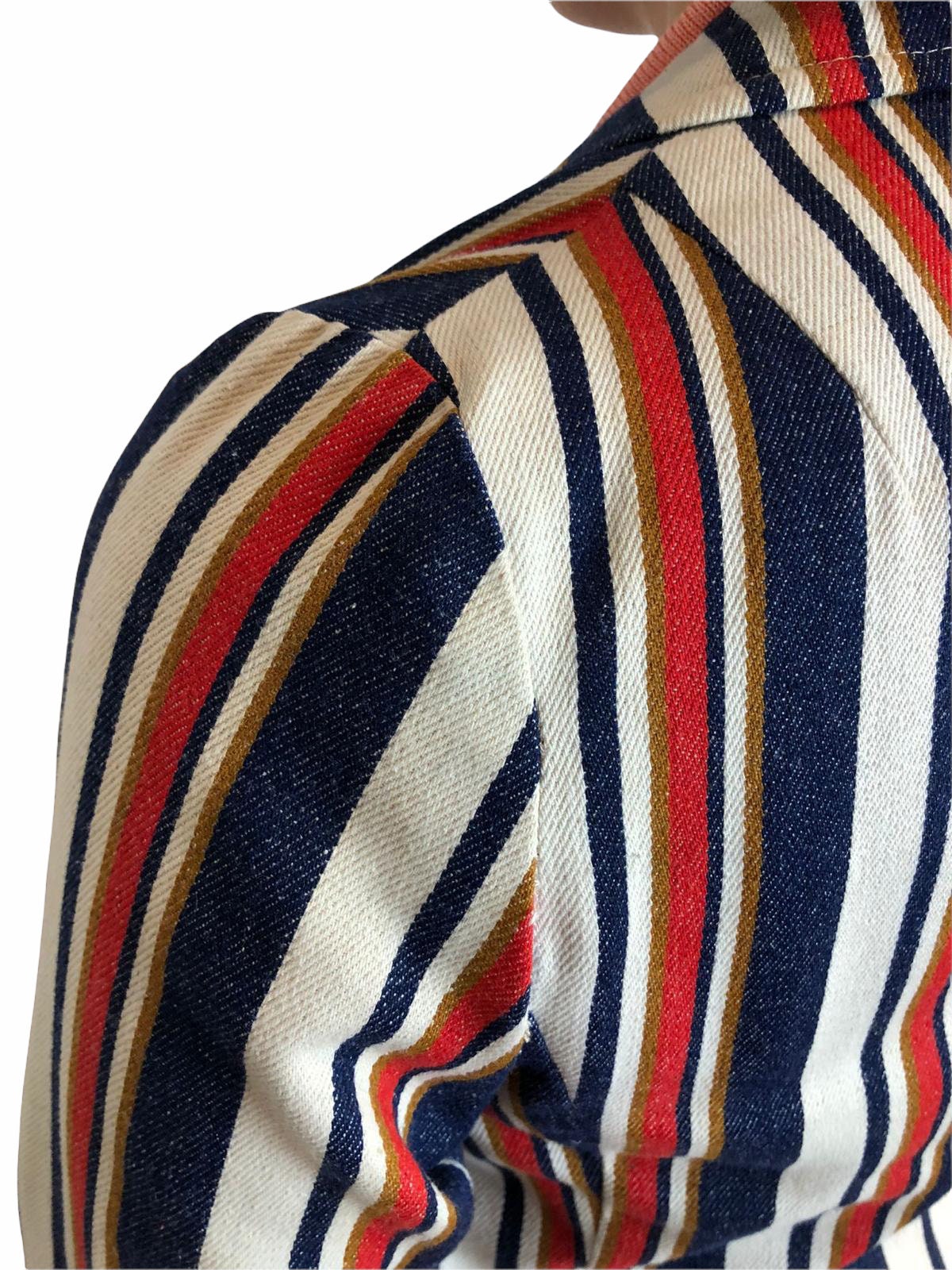 Striped Boating Rowing Blazer - Etsy