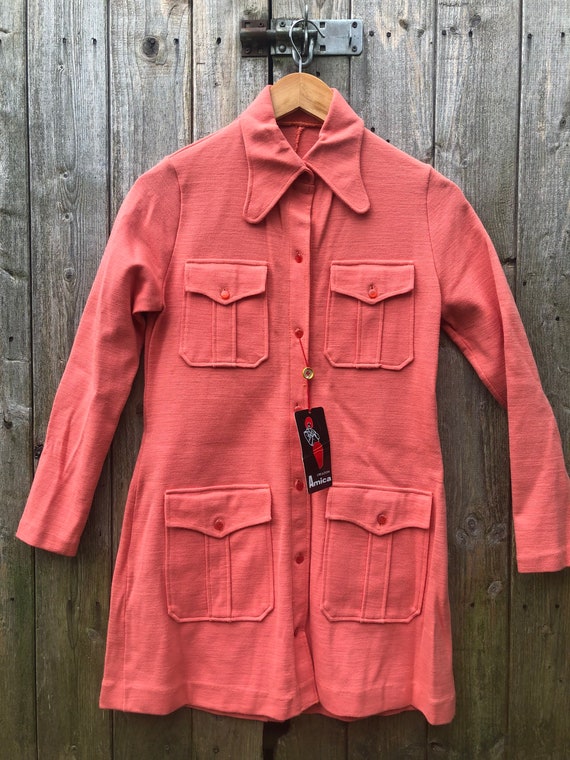 1960s 60s 1970s 70s Deadstock unworn pink beagle c