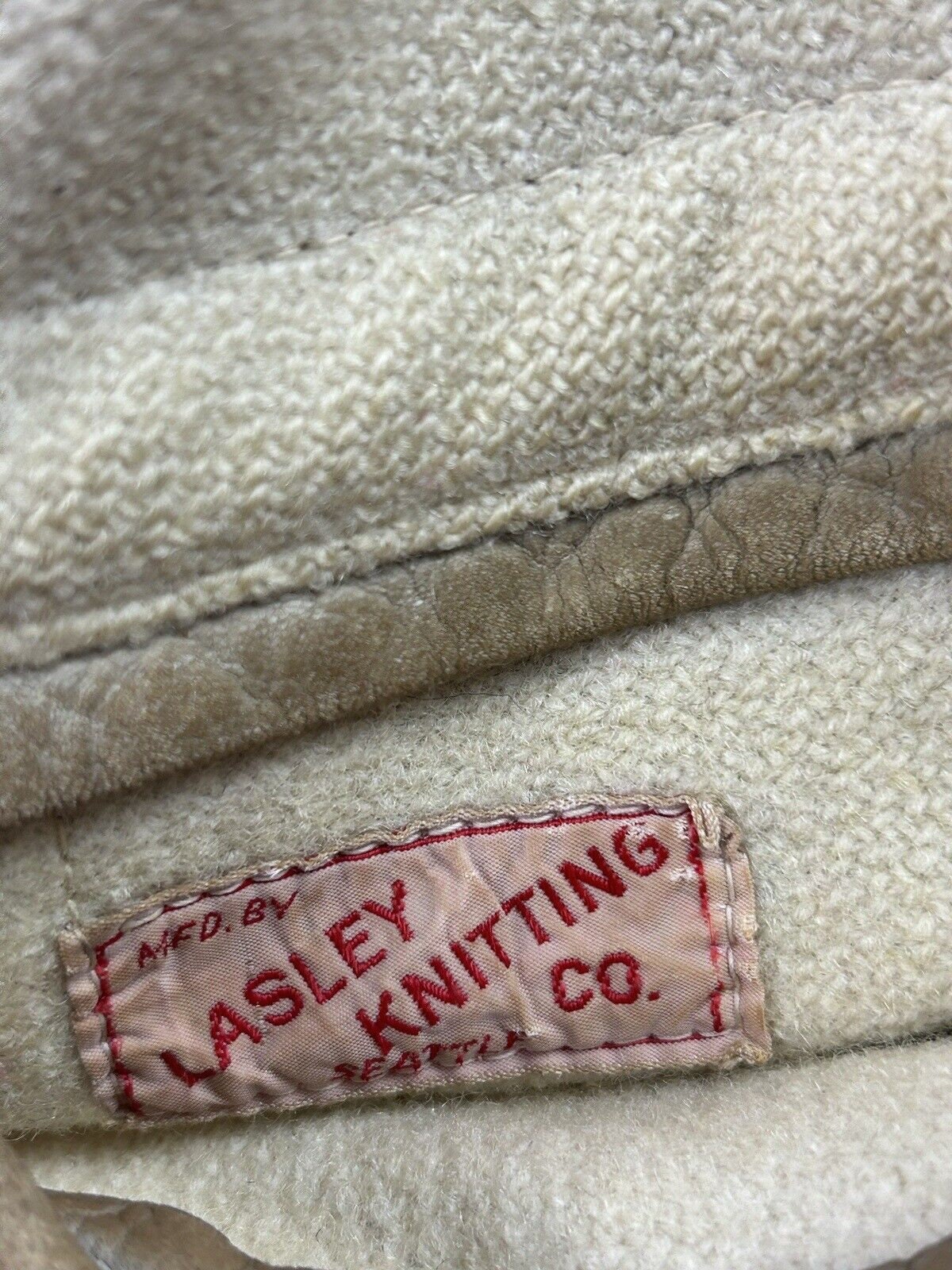 1950s 60s Varsity Letterman Wool Jacket Lasley Knitting Co 1950s 60s Varsity Letterman Wool Jacket Lasley Knitting Co
