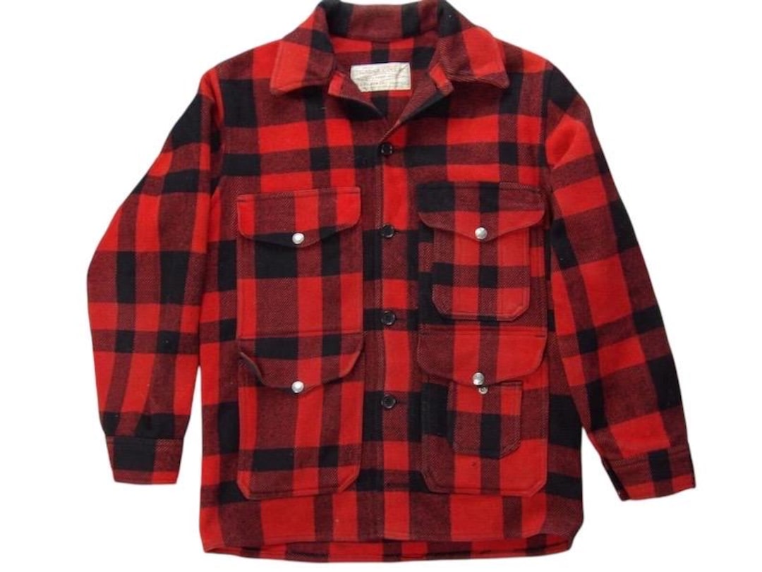 Filson 1950s Cruiser Jacket Mackinaw Buffalo Plaid Hunting Coat Made in USA S Etsy Canada