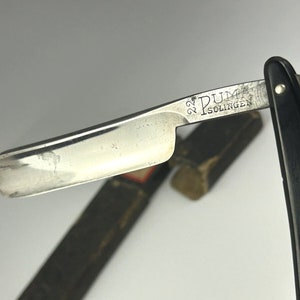 Antique Straight Razor Cut Throat Puma Solingen No22 Boxed 1930s German ...