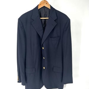 ジャケット・アウター Trois Gold Button Blazer Trois Gold Button Blazer