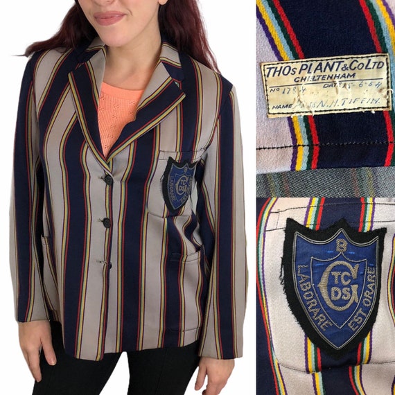 Crested School Boating Blazer Dated 