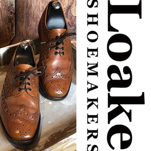 Loake Shoes Vintage Made in England Handmade Benchmade Country