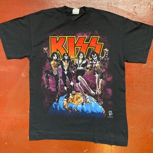 KISS 20 Years of Destruction 76-96 Cronies Tshirt Vintage RARE - Etsy