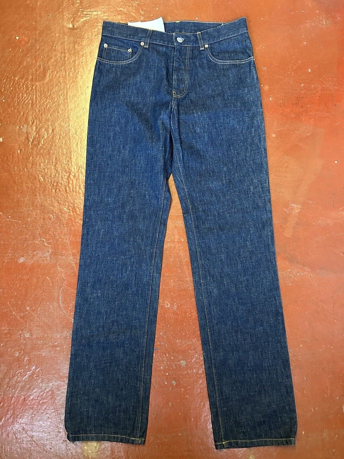 Helmut Lang Vintage Dark Denim Jeans Unworn Made in Italy 5 Pocket
