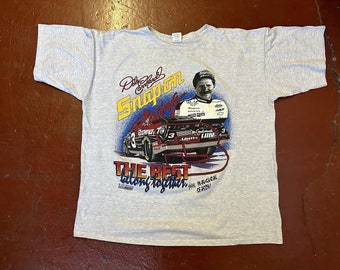 90s Vintage Nascar single stitch T-Shirt Dale Earnhardt Snap-On Car Racing 1994 XXL
