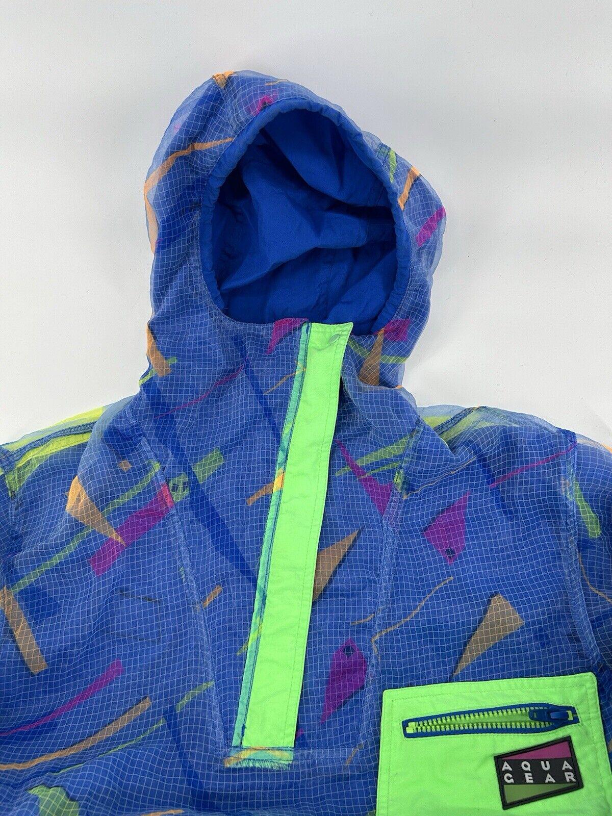 Nike Aquagear Jacket Anorak Reversible Pullover 90s Vintage Nike Aquagear Jacket Anorak Reversible Pullover 90s Vintage