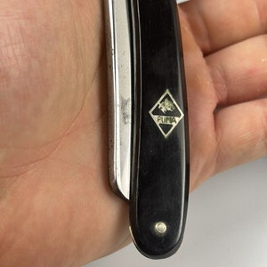 Antique Straight Razor Cut Throat Puma Solingen No22 Boxed 1930s German ...