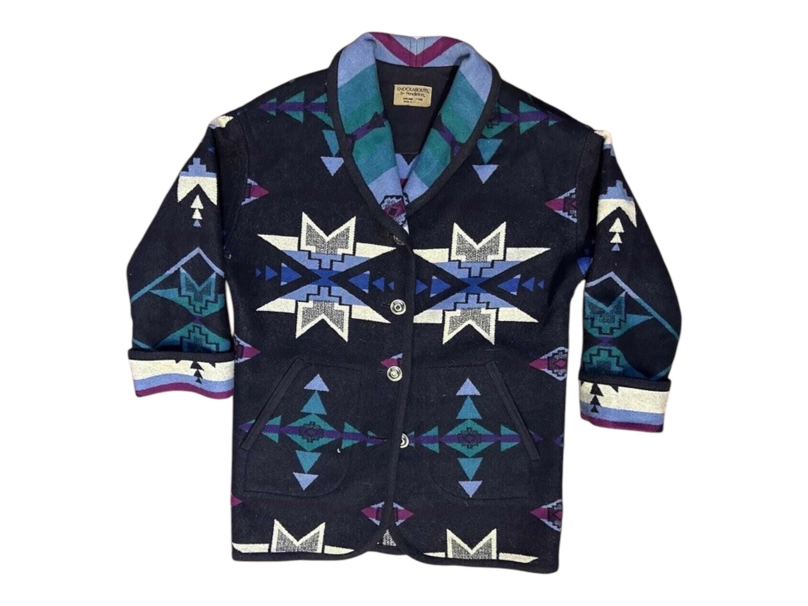 デッドストックPENDLETON 軽く Vinatg70sボアウールランチコート