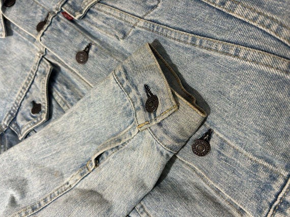 VTG 90s LEVIS BIG E TYPE 3 TRUCKER DENIM JACKET JAPANESE MOD ROCKABILLY LVC S 36