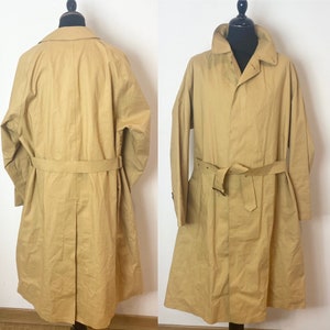 1980s Mackintosh Traditional Weatherwear Glasgow Ltd Belted