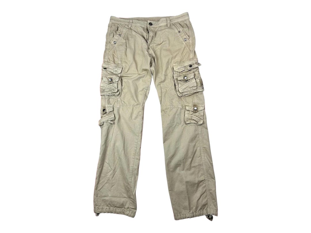 【U LAN】Menin Vintage Military Cargo Pants Vintage Olive Cargo Military Pants – The Era NYC