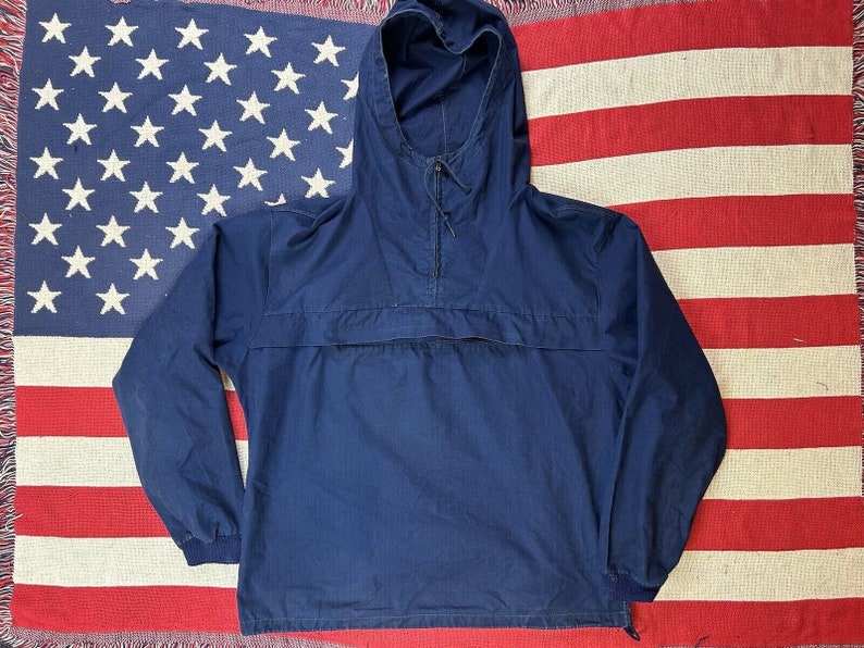 1970s Blue Anorak Jacket Mountain Smock Bushcraft Skiing Coat M - Etsy