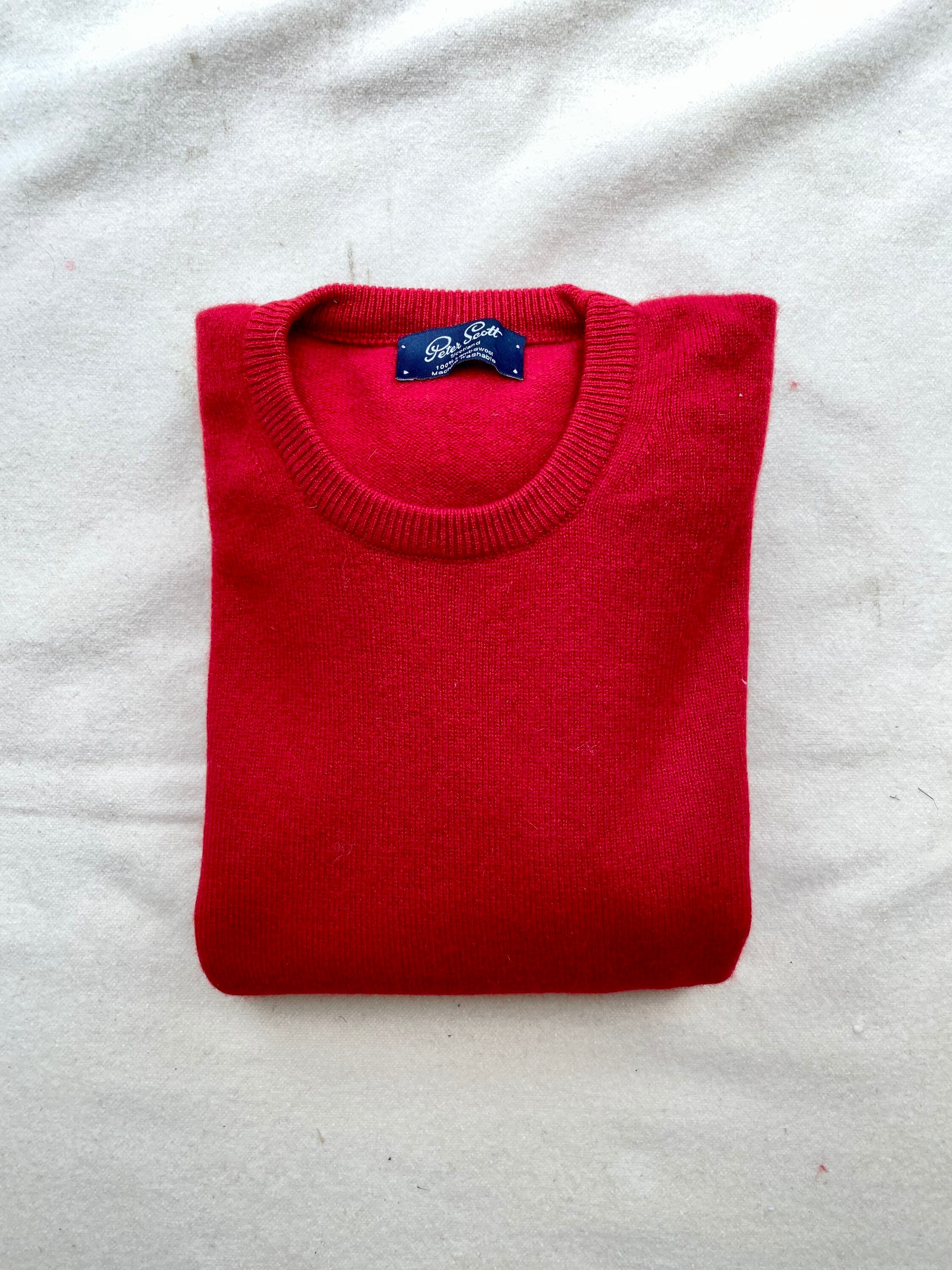Peter scott pullover lambswool hot sale