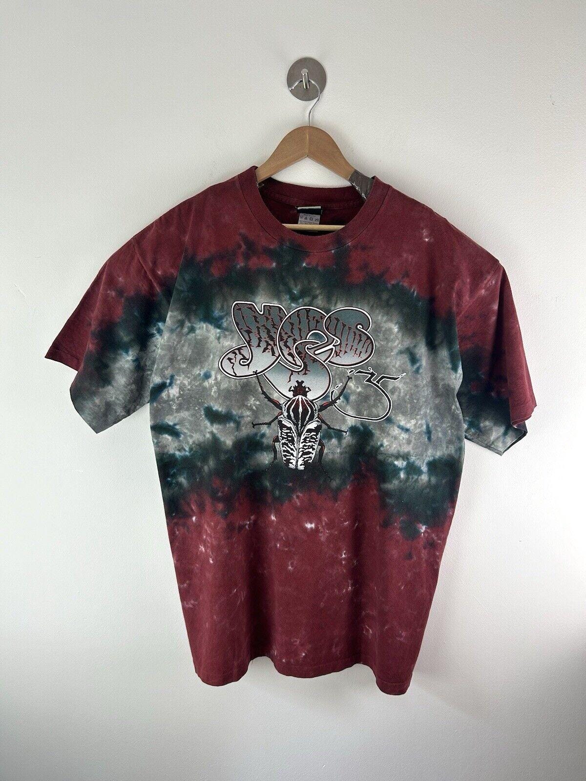 Yes Band 90年代 シングルステッチ Tシャツ ビートル リキッドブルー 