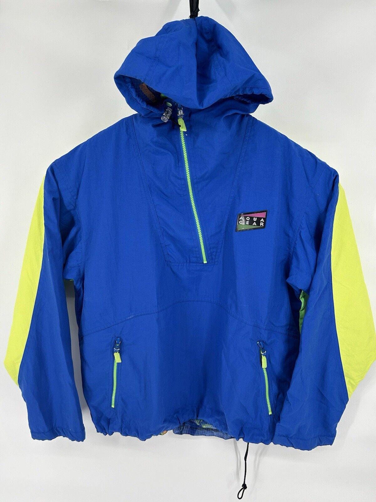 Nike Aquagear Jacket Anorak Reversible Pullover 90s Vintage Nike Aquagear Jacket Anorak Reversible Pullover 90s Vintage
