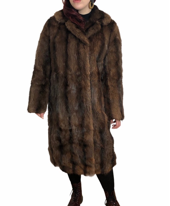Harrods London 1960s 70s 1970s real fur mink ladie