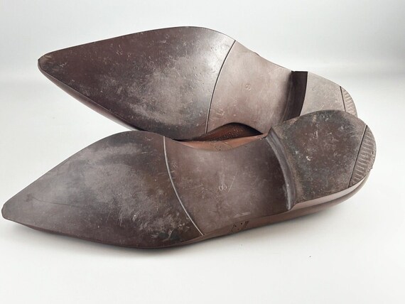 1960s Winklepicker brown Mod shoes original rare … - image 3