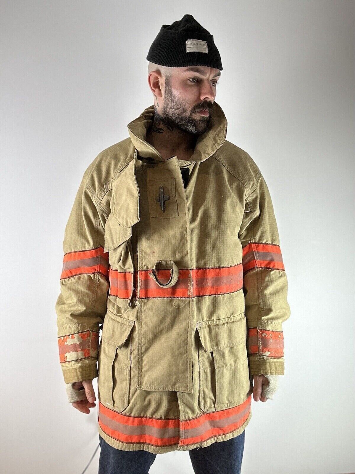 Vintage Fireman Coat - Etsy UK
