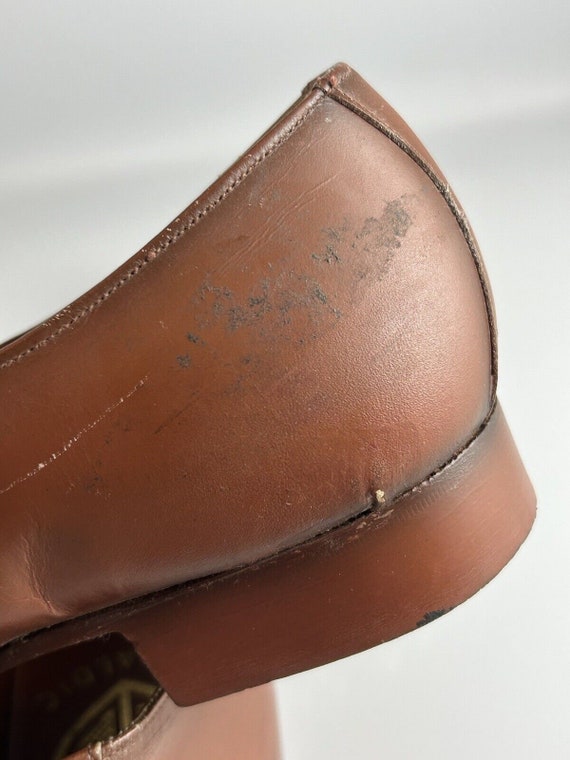 1960s Winklepicker brown Mod shoes original rare … - image 8