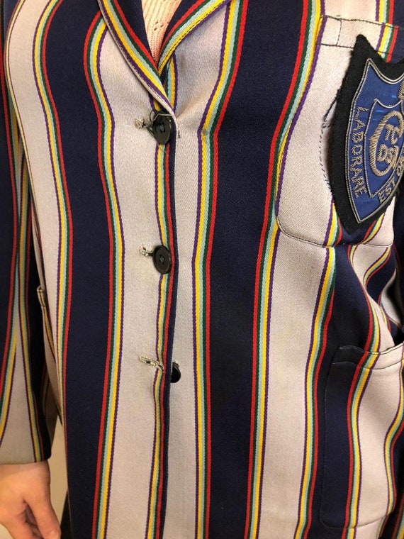 Crested School Boating Blazer Dated 