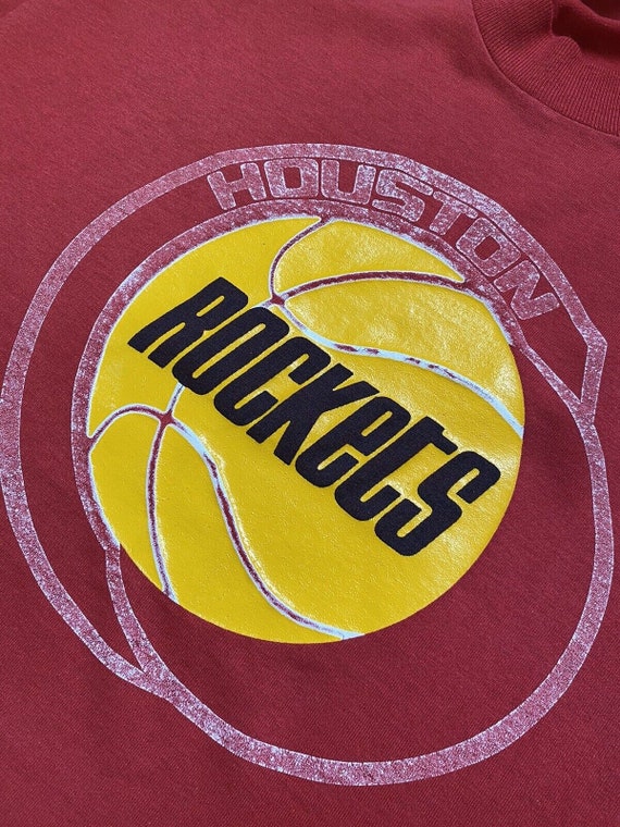 Vintage single stitch T shirt Houston rockets NBA… - image 3