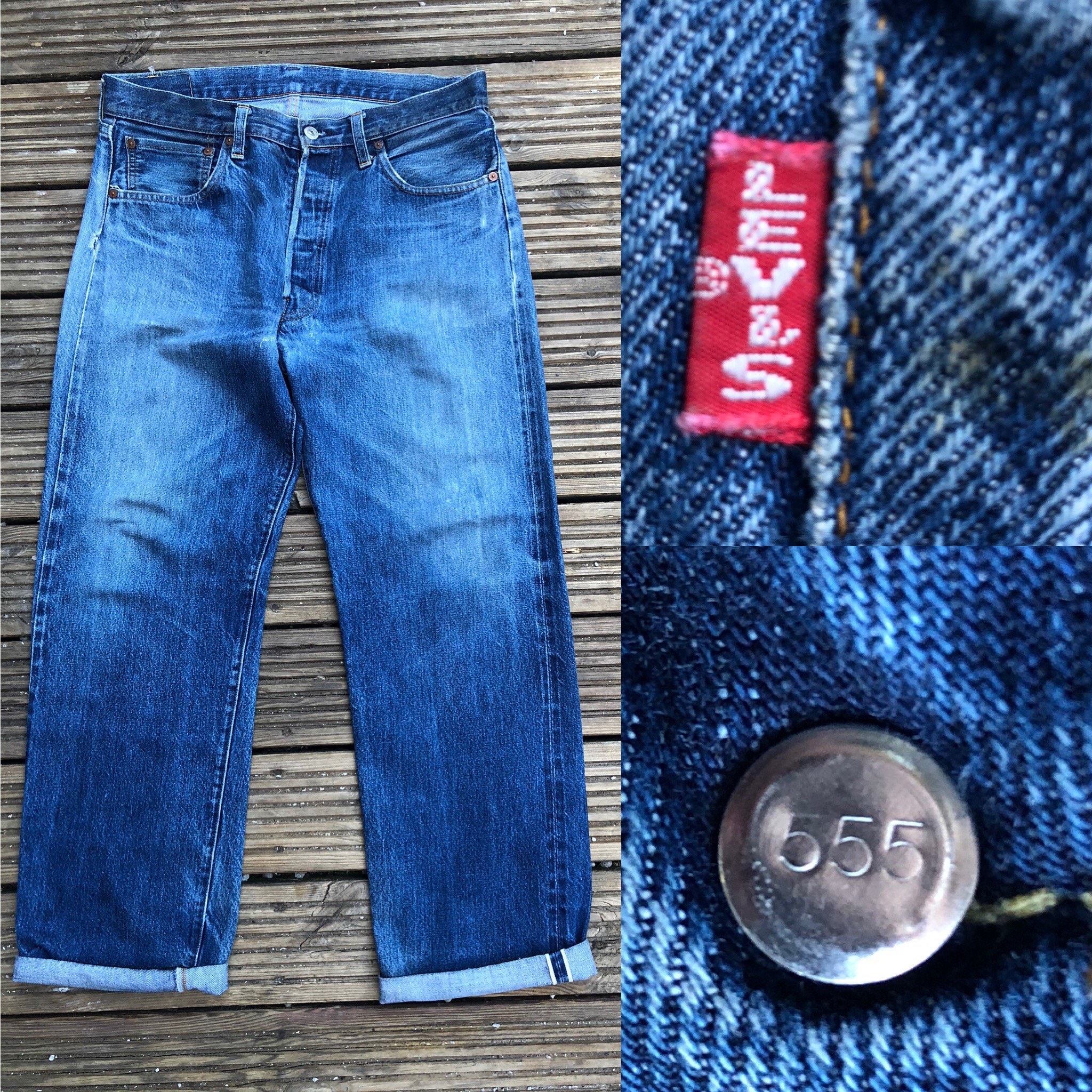 1990s Levis Vintage Collection 501XX Buckle Back Jeans LVC 