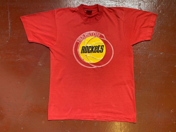 Vintage single stitch T shirt Houston rockets NBA… - image 1