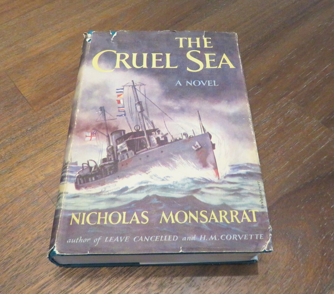 The Cruel Sea by Nicholas Monsarrat // 1951 the Cruel Sea // Etsy The Cruel Sea by Nicholas Monsarrat // 1951 the Cruel Sea // Etsy