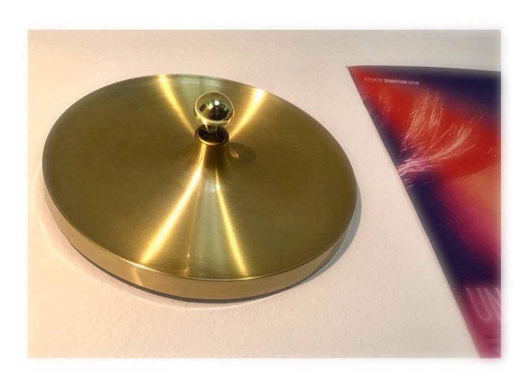 Charlotte Perriand Discus Lamp Honsel 50 Cm Aluminum Vintage Wall 