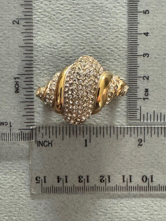 Vintage Unsigned SPHINX Shell Brooch, Numbered A2… - image 9