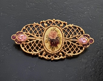 ヴィンテージ 1928 カンパニーブローチ – アンティークシルバートーン