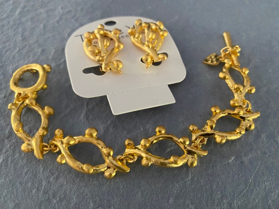 Collier Et Boucles D'oreilles Coordonnés Dolce Vita - Ensemble De Bijoux Fantaisie - Neuf Sans Boîte