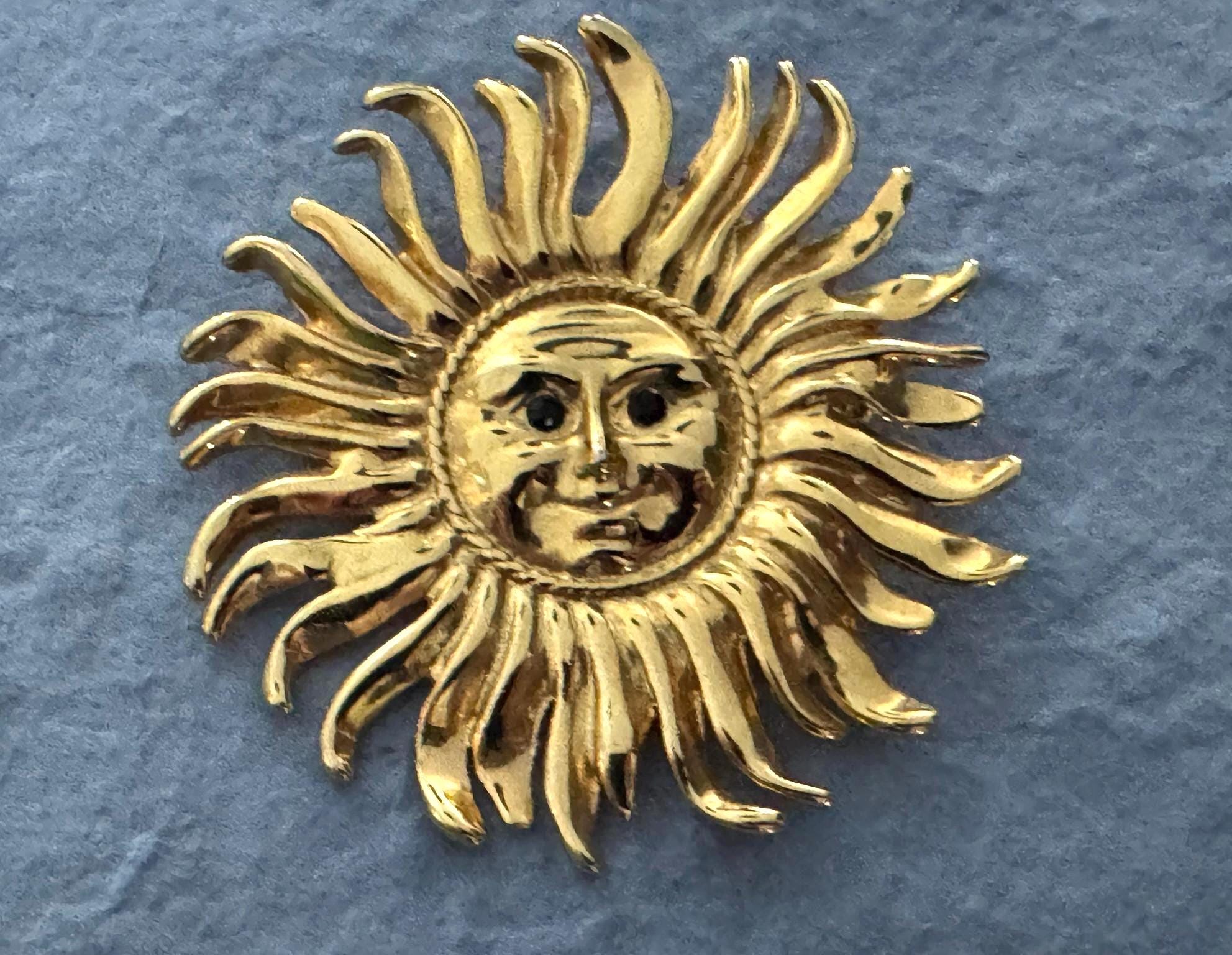 Joseff of hollywood sun brooch - Etsy 日本