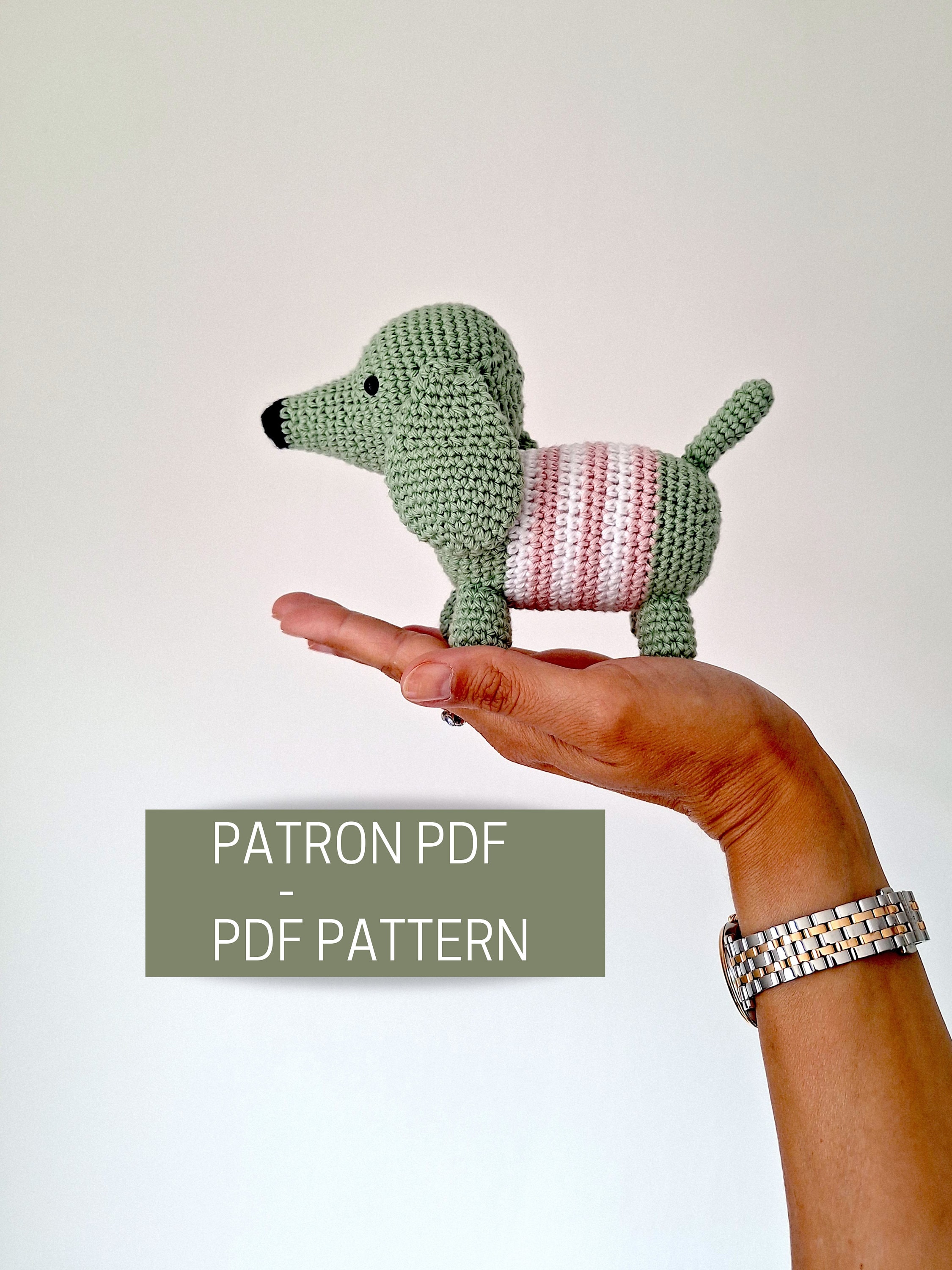 39 Dachshund Crochet Patterns to Stitch for Gifts, Decor, and Everyday Cuteness 38 Easy crochet dachshund