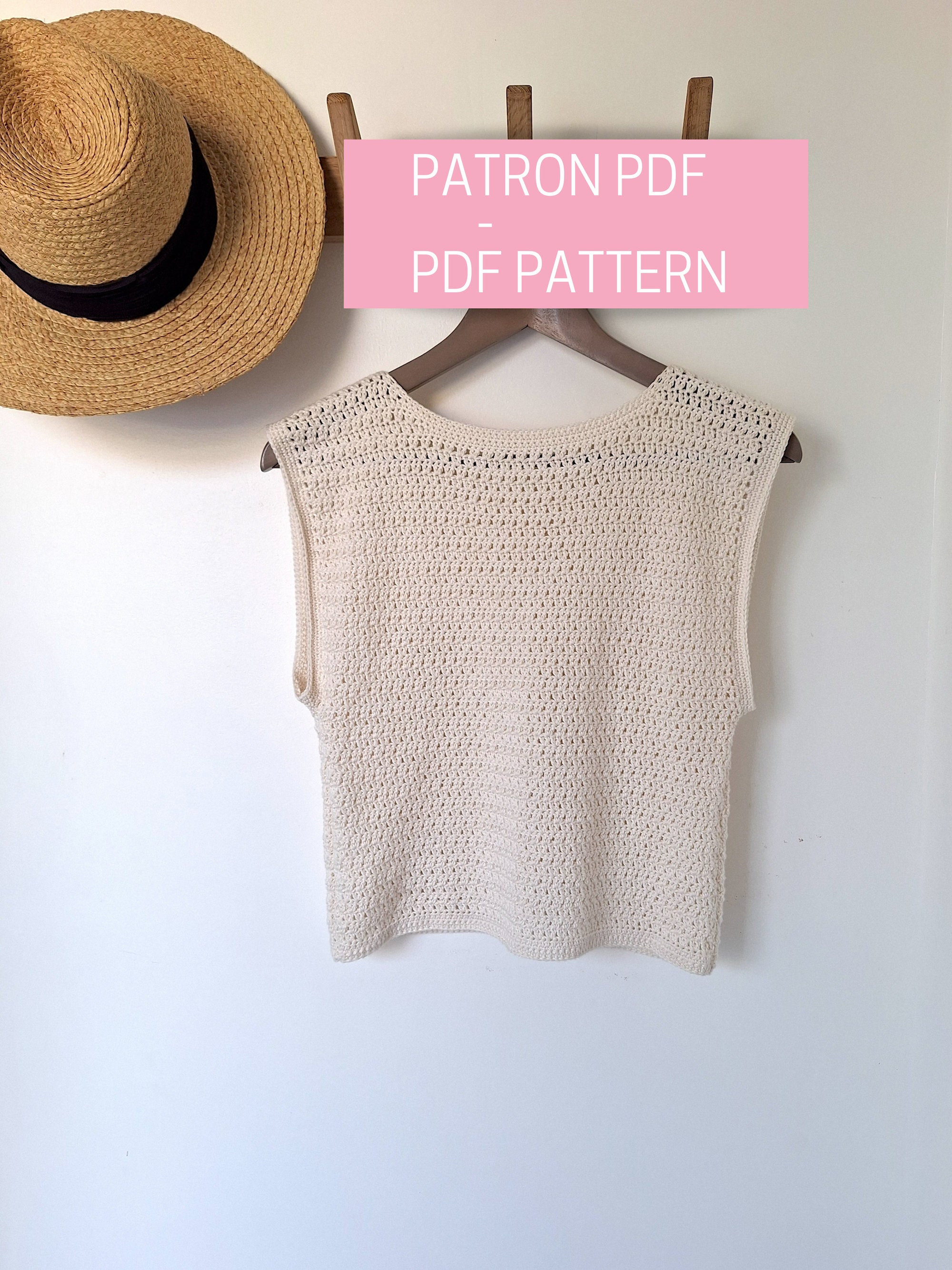 39 Summer Top Crochet Patterns: Chic Styles for Warm-Weather Dressing 1 Easy Crochet Top Tutorial