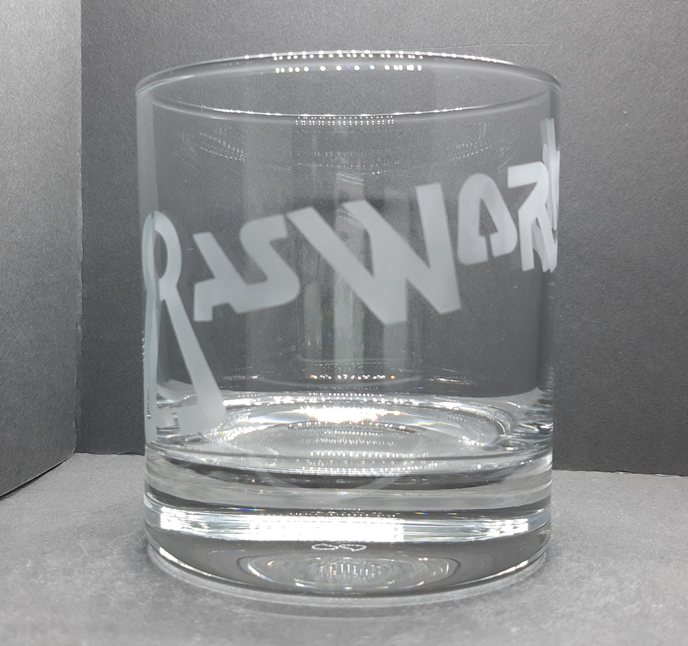 Personalised Withnail /& I inspired Penrith Tea Rooms Etched Tumbler Glass