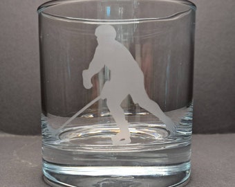 Verre à gobelet gravé personnalisé pour hockey sur glace