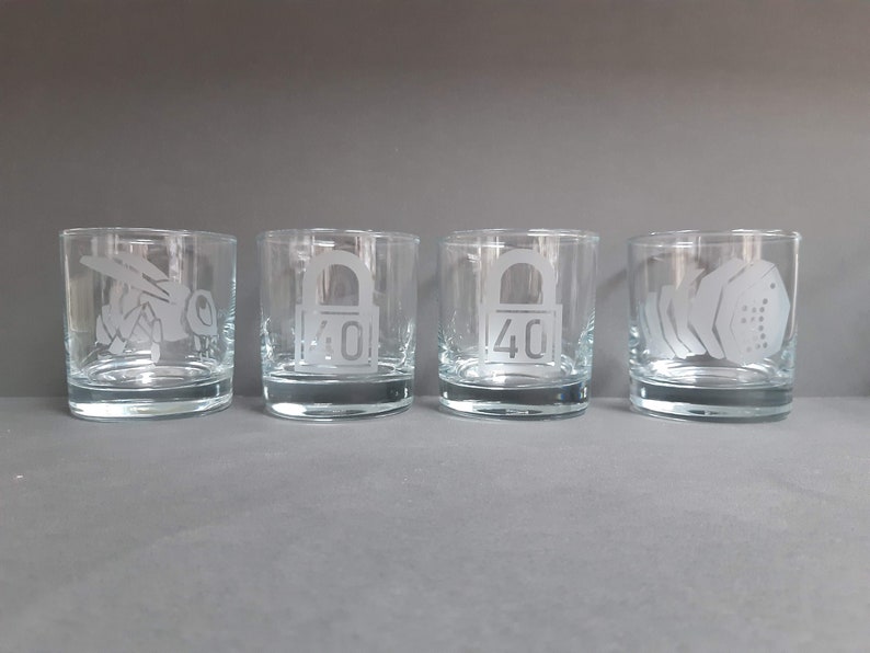 Custom Etched Tumbler Glass Personalised Etsy UK