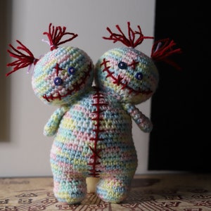 Conjoined Twins Voodoo Dolls