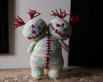 Conjoined Twins Voodoo Dolls