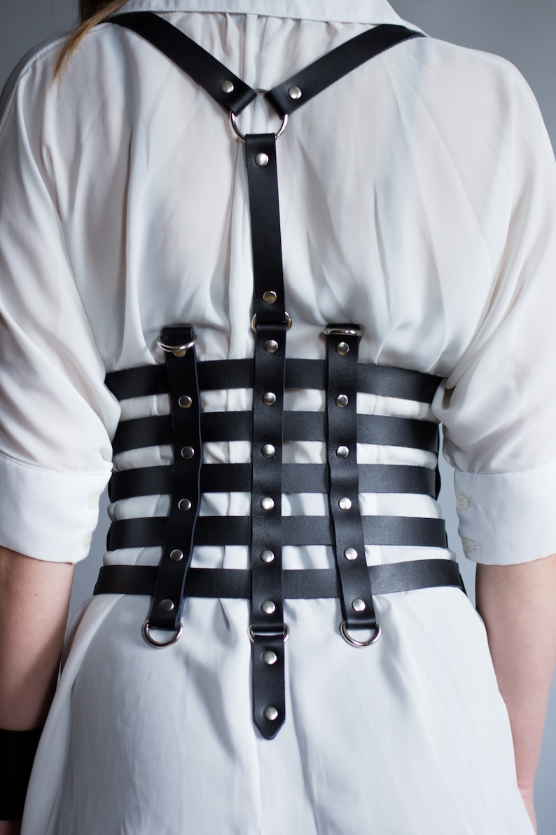 Leather Woman Body Harness, Sexy Gifts, Harness Women, Leather Harness
