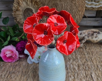 ZHDOKA 4 Rami Di Fiori Artificiali In Seta, Fiore Di Prugna, 23,6