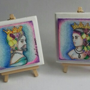 Hand-painted ceramic painting, hand-painted ceramics, hand painted wall art, hand-painted artistic plate.