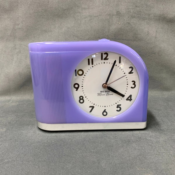 Fun Art Deco Big Ben Clock, electric alarm clock, nightstand clock