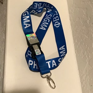 Phi Beta Sigma Lanyard