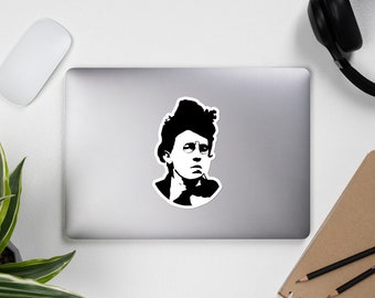 Emma Goldman Silhouette - Anarchist, Feminist, Socialist Sticker