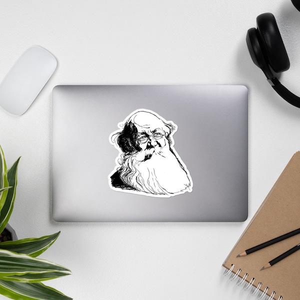 Peter Kropotkin Sketch - Anarchist, Socialist, Anarcho-Communist, Philosopher Sticker