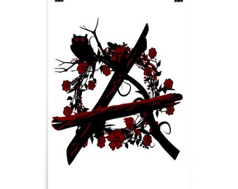 Eco Anarchism - Anarchist, Leftist, Socialist, Green, Climate Change Poster